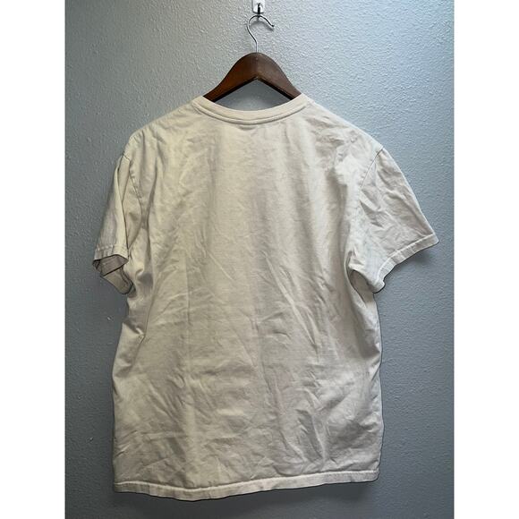 Dragon Shirt Sushi Dragons Threads Graphic Food Japanese Light Brown Tee Large - Picture 6 of 8